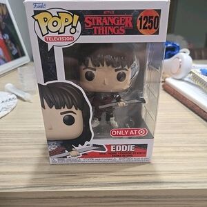 Funko Pop Television Eddie with Guitar #1250